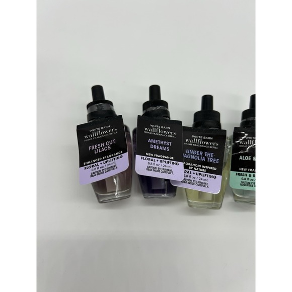 White Barn Wallflowers Refill Bulbs Mixed Assorted Scents Set Lot Of 5 ~ NEW - Picture 2 of 4